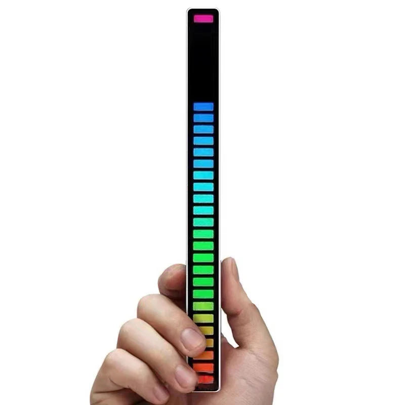 Creative 5V USB 16/32 LED Night Lights Pickup Voice App Control RGB Music Rhythm Light Bar