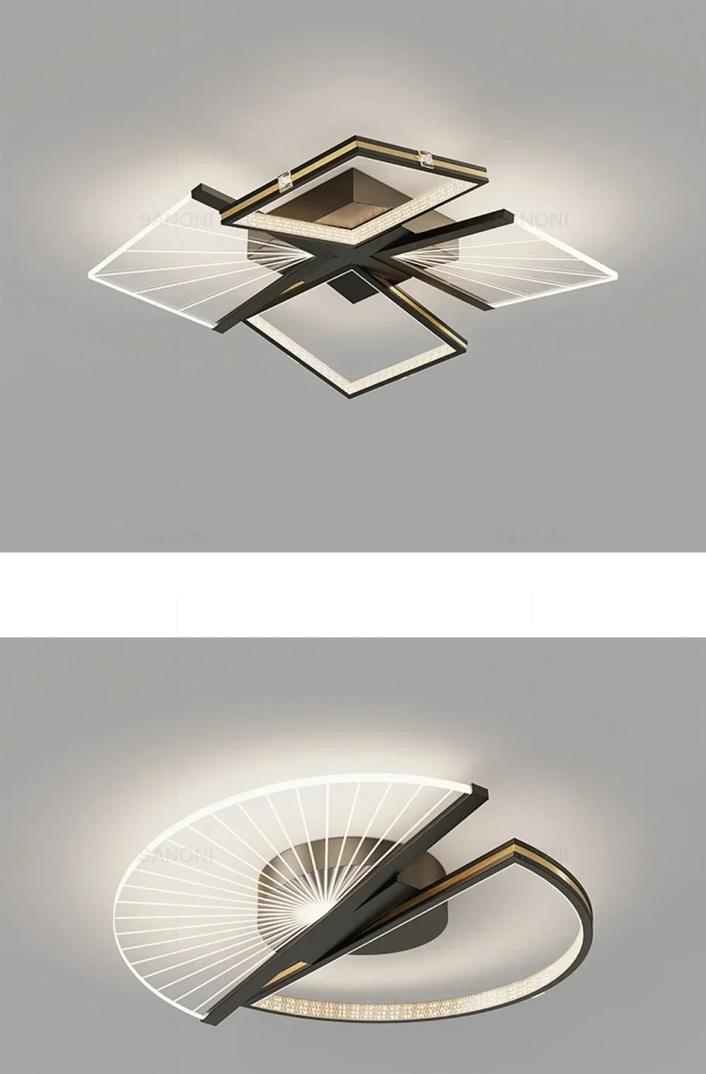 Nordic luxury LED ceiling light bedroom restaurant creative study pendant light home decoration lighting for living room