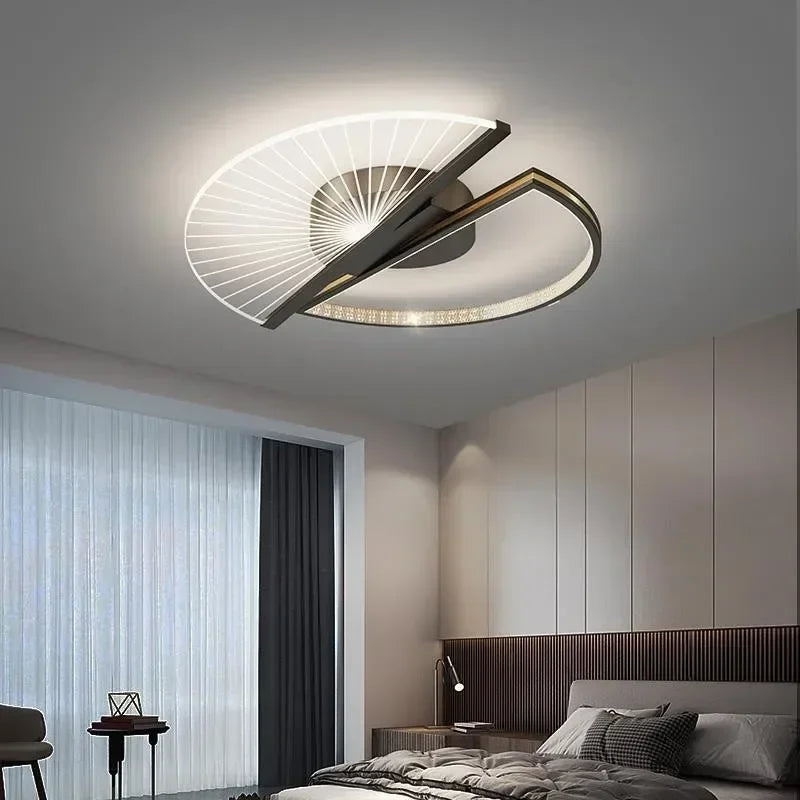 Nordic luxury LED ceiling light bedroom restaurant creative study pendant light home decoration lighting for living room