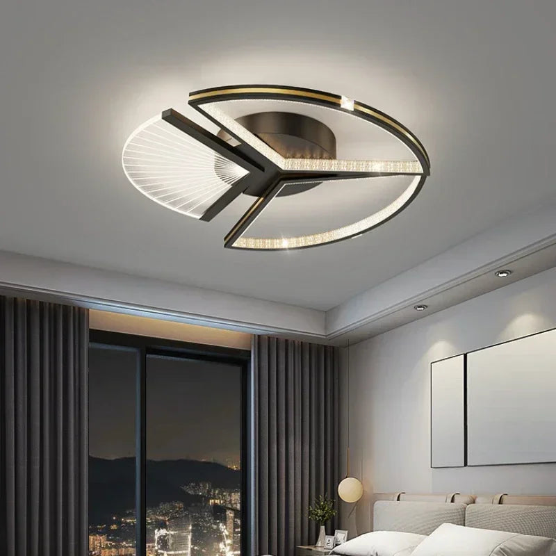 Nordic luxury LED ceiling light bedroom restaurant creative study pendant light home decoration lighting for living room