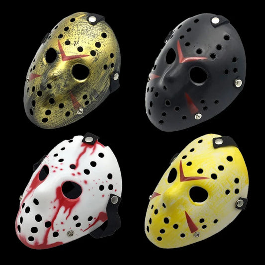 Halloween Horror Jason Mask Hockey Cosplay Killer Hallowmas Scary Party Decor Mask Christmas Masquerade Masque V for Vendetta